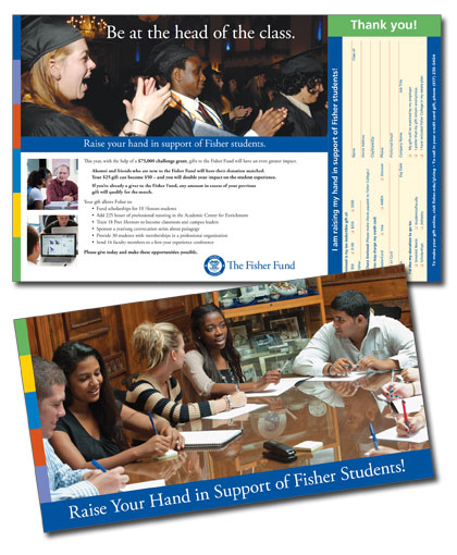 Self-mailer: Fisher Fund