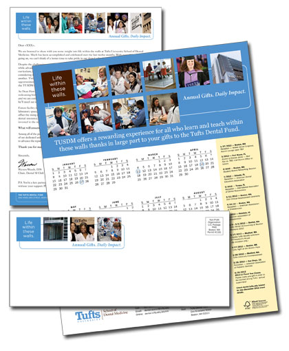 Tufts University School of Dental Medicine mailer