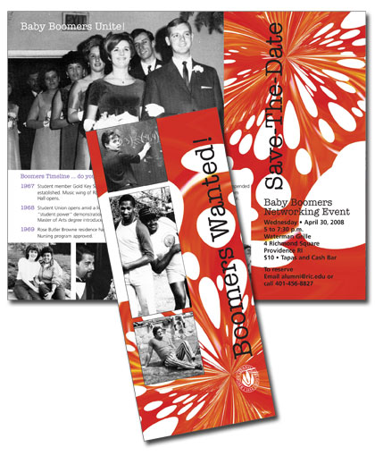 Rhode Island College "Save the Date" and fund solicitation mailer