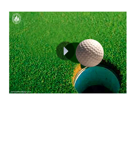 Rhode Island College golf tournament micro-site announcement