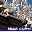 Tufts University Parents Program e-newsletter template including interchangeable seasonal banners