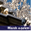 Tufts University Parents Program e-newsletter template including interchangeable seasonal banners