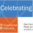 Tufts University Tisch College 10-year celebration event e-mail invitation