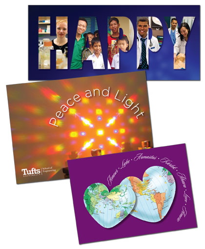 Tufts University holiday cards